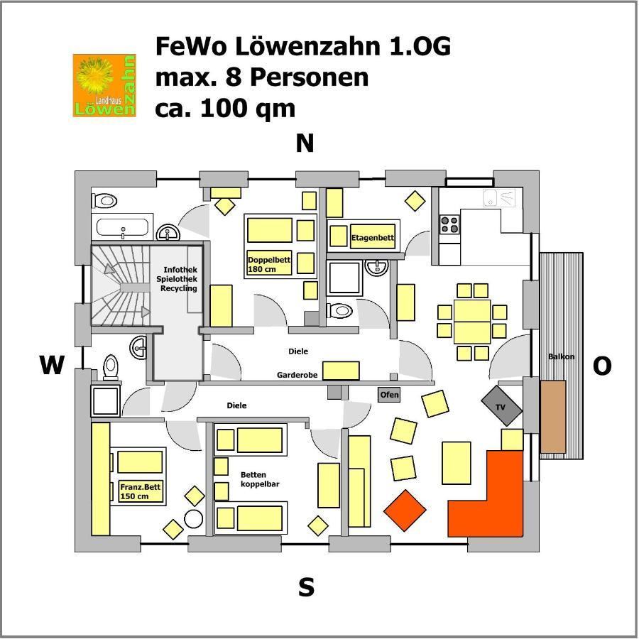 Landhaus Loewenzahn Unteregg Luaran gambar
